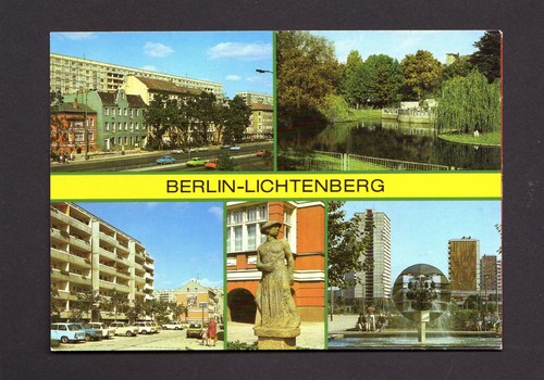 Ddr berlin lichtenberg - ak,