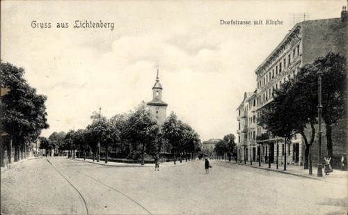 Berlin lichtenberg - ak,