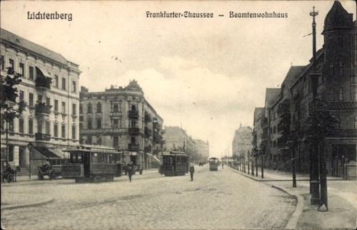 Berlin lichtenberg - ak,