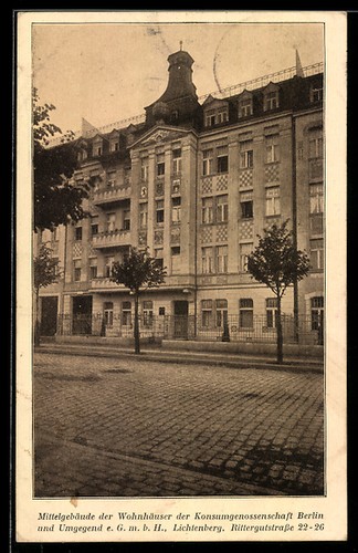 Berlin lichtenberg - ak, berlin-lichtenberg