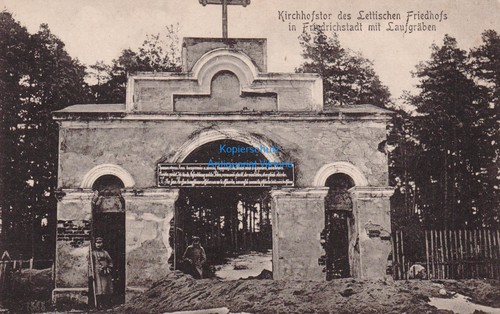 Friedrichstadt jaunjelgava - ak,