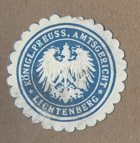 Siegelmarke preußen berlin - preußen, /