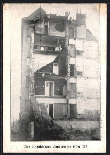 Berlin lichtenberg blick - ak,