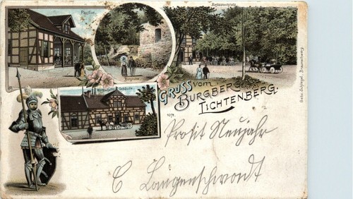 Gruss vom burgberg - gruss,
