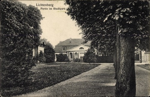 Berlin lichtenberg partie - ak,