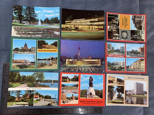 Lot berlin ddr - lot, ak