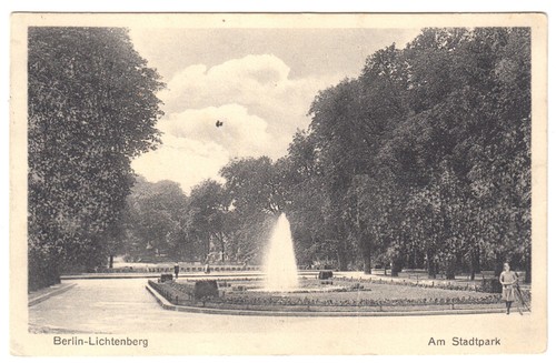 Berlin lichtenberg partie - ak,,