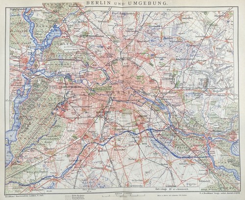 Historischer stadtplan berlin - historischer,