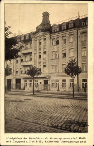 Berlin lichtenberg - ak,